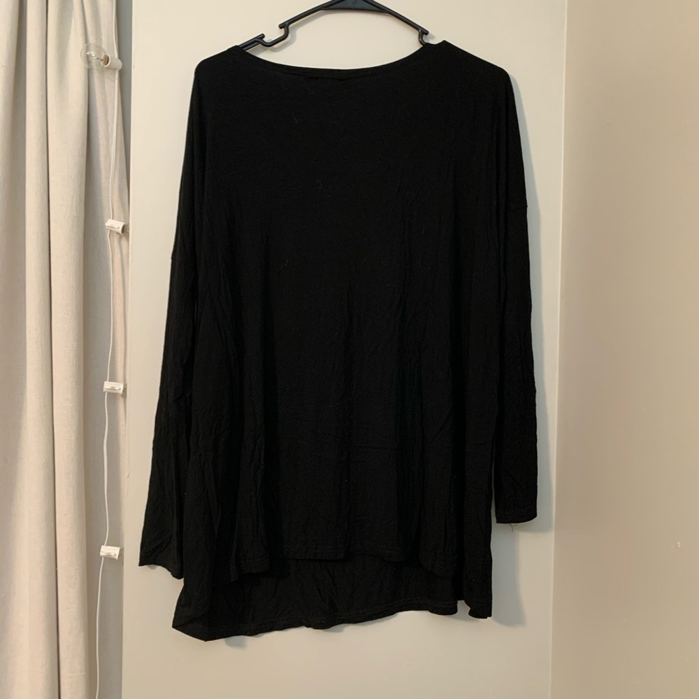 Black Piko Long Sleeve